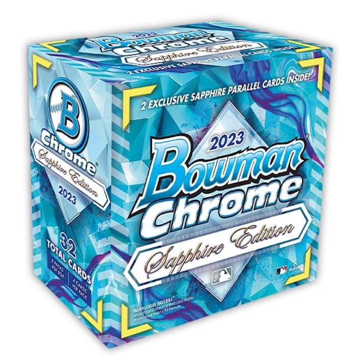 2023 Bowman Chrome Sapphire Edition Baseball cover