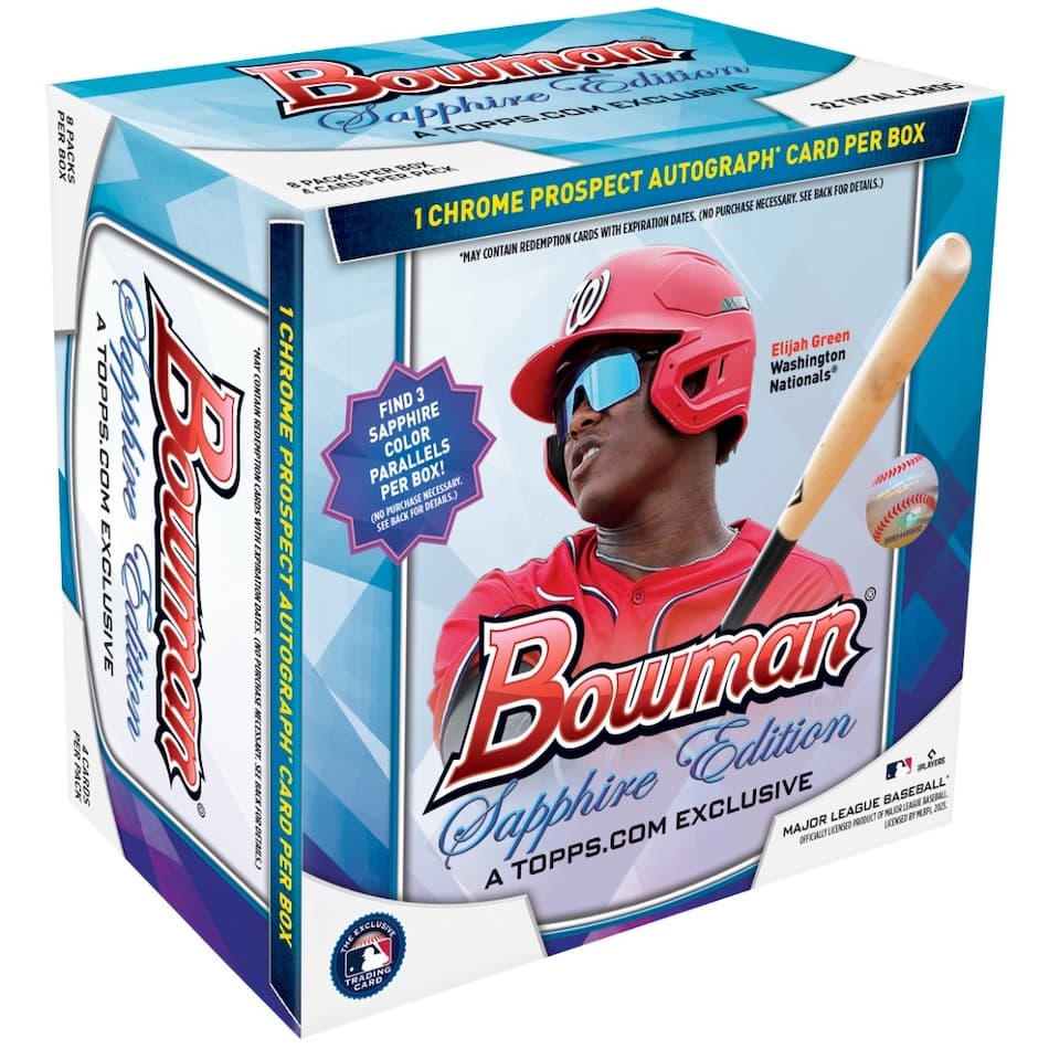 2023 Bowman Sapphire Edition Baseball cover