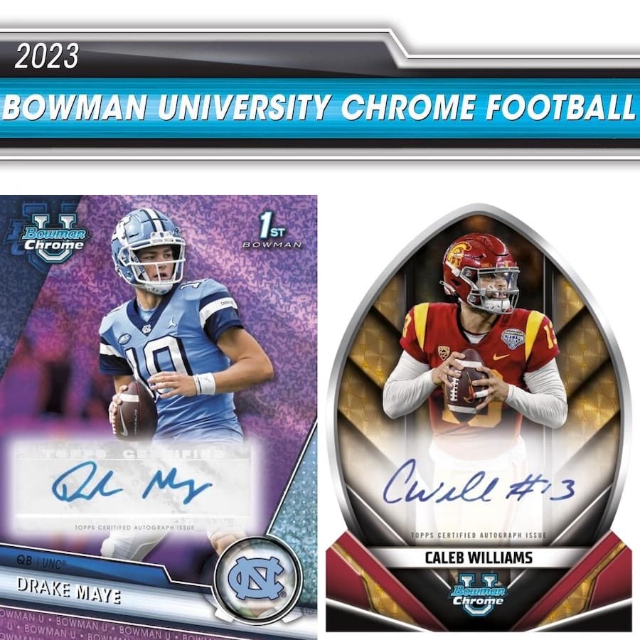2023 Bowman University Chrome Football cover