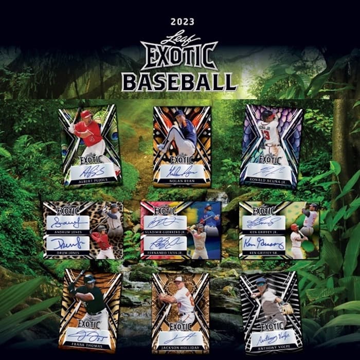 2023 Leaf Exotic Baseball cover