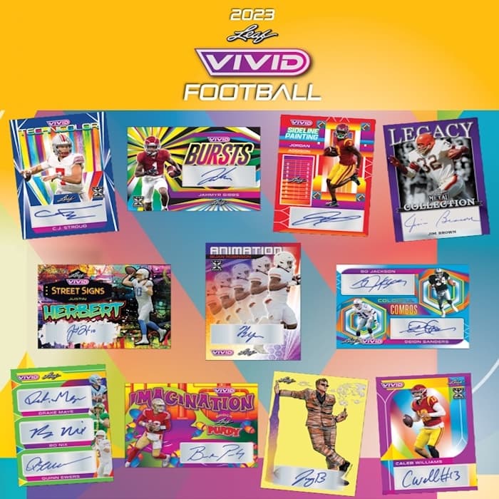 2023 Leaf Vivid Football cover