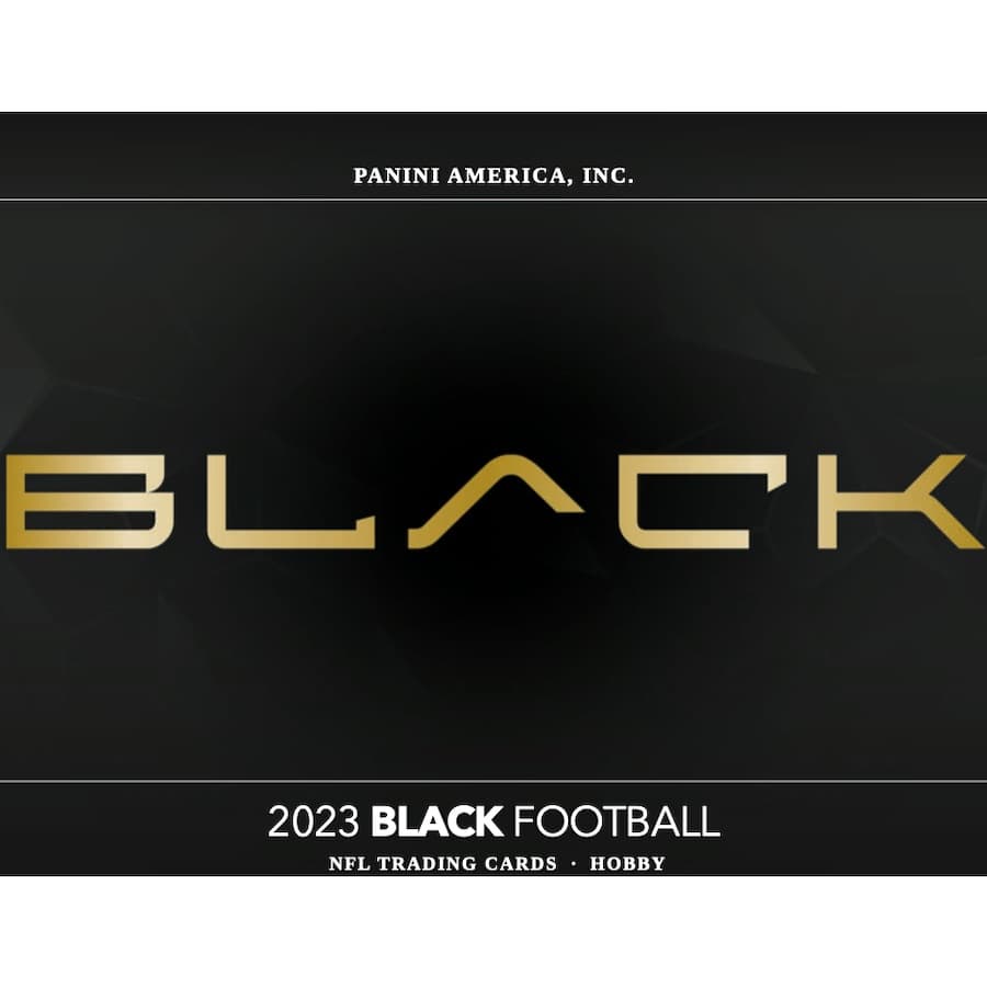 2023 Panini Black Football cover