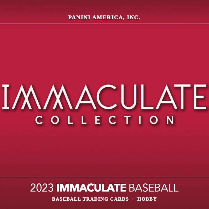 2023 Panini Immaculate Collection Baseball cover