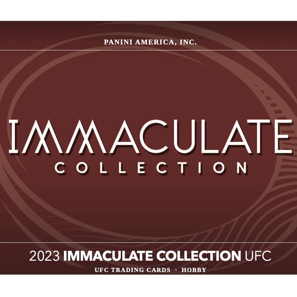 2023 Panini Immaculate Collection UFC MMA cover
