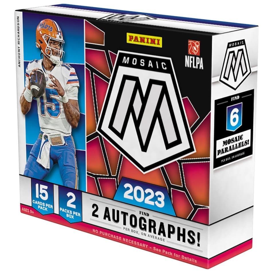 2023 Panini Mosaic Draft Picks Football cover