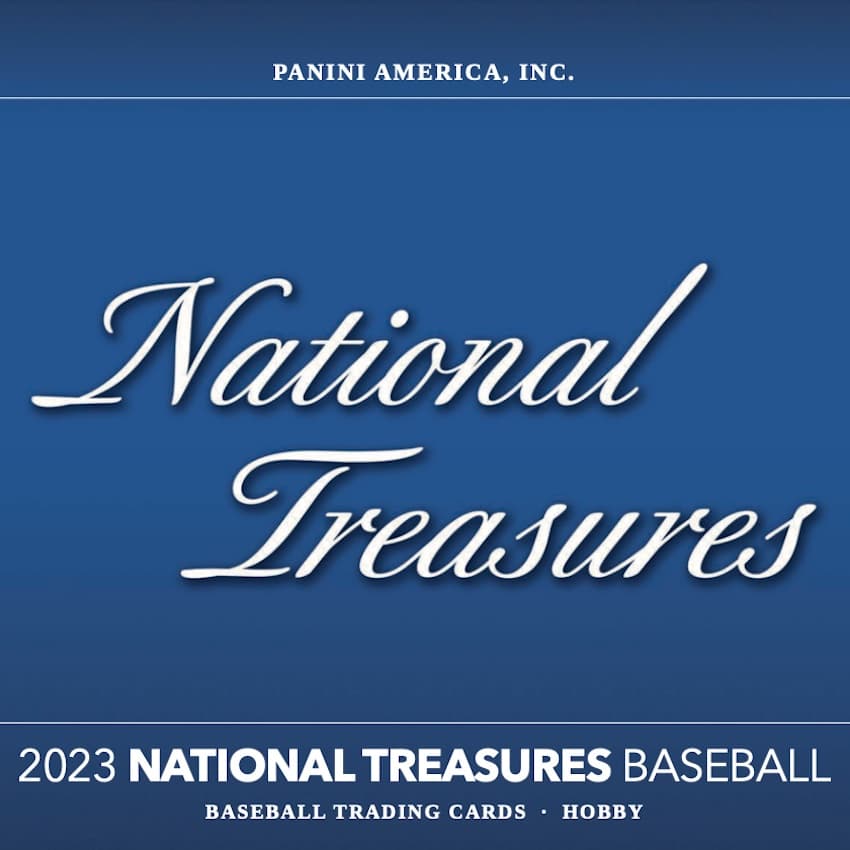 2023 Panini National Treasures Baseball cover