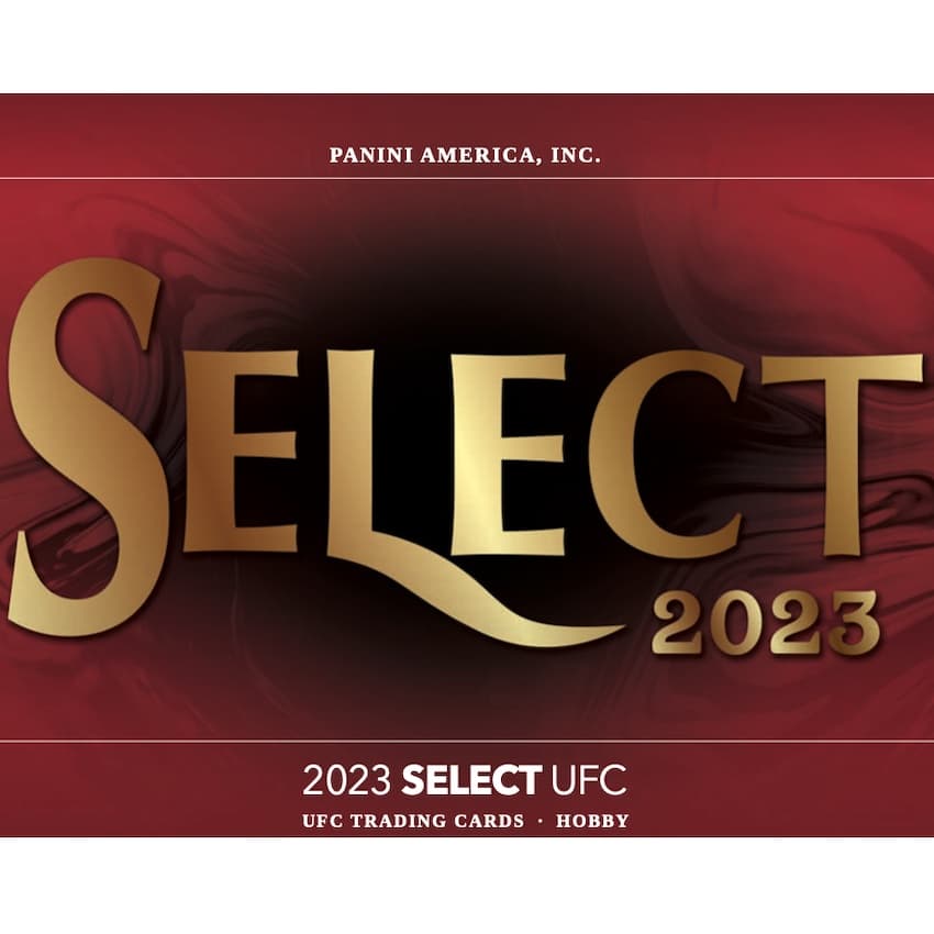 2023 Panini Select UFC MMA cover