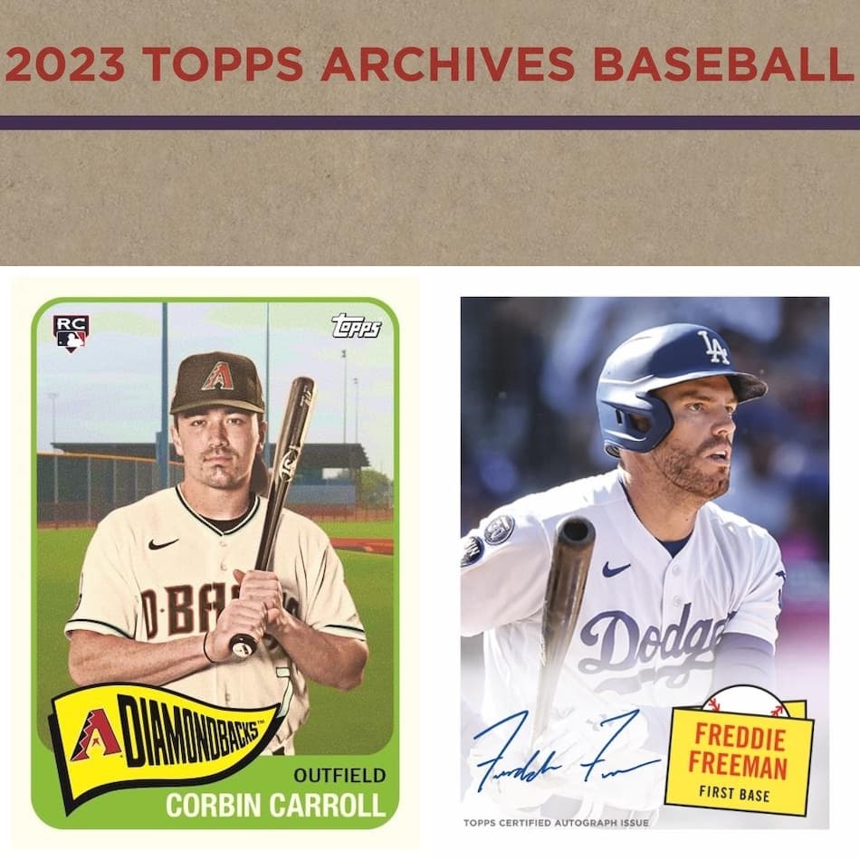 2023 Topps Archives Baseball cover