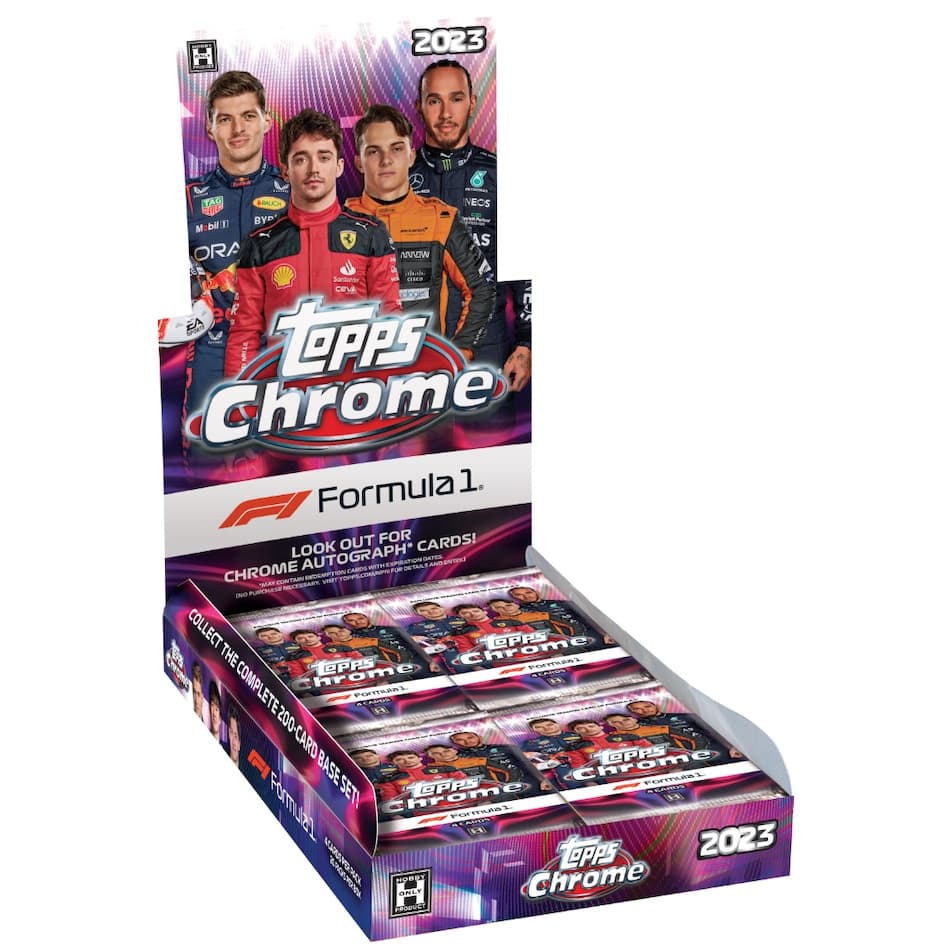 2023 Topps Chrome Formula 1 Racing cover