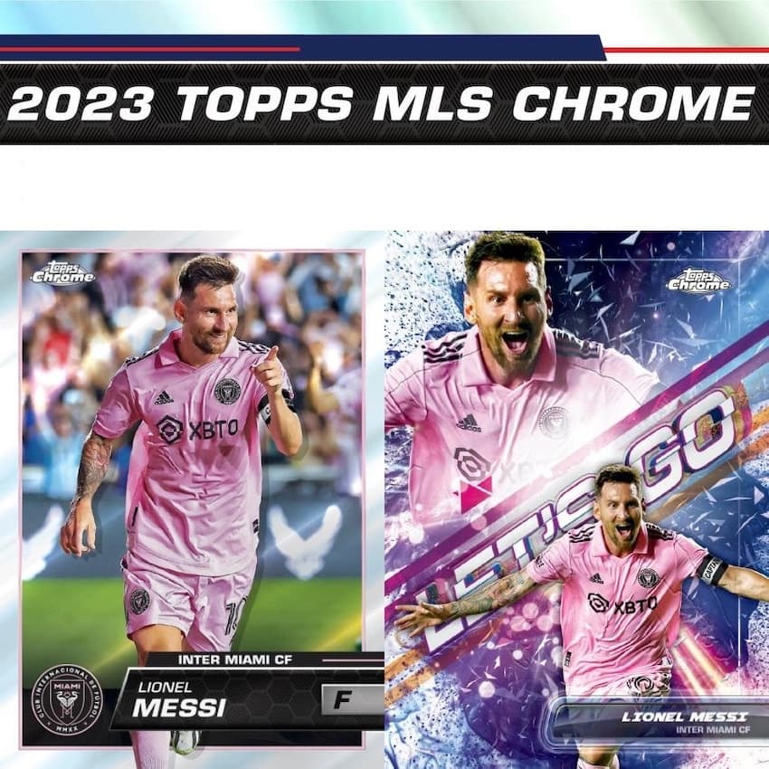 2023 Topps Chrome MLS Major League Soccer cover