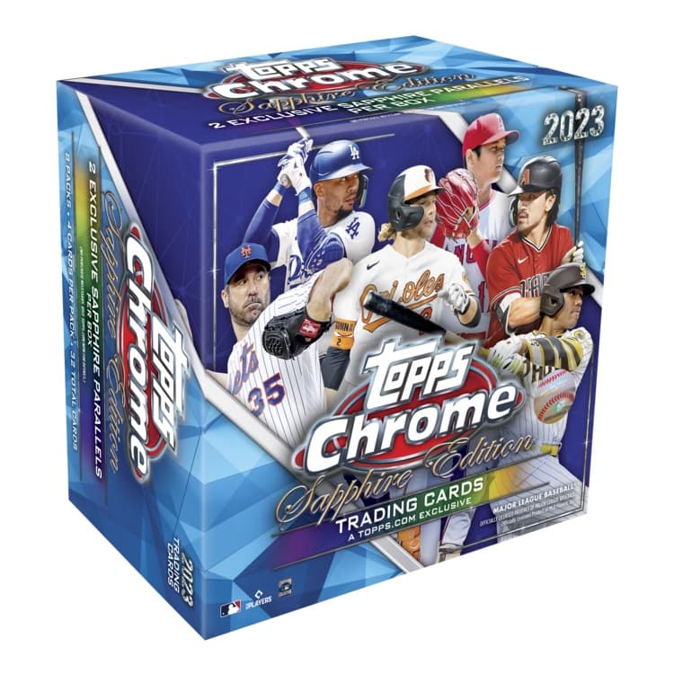 2023 Topps Chrome Sapphire Edition Baseball cover