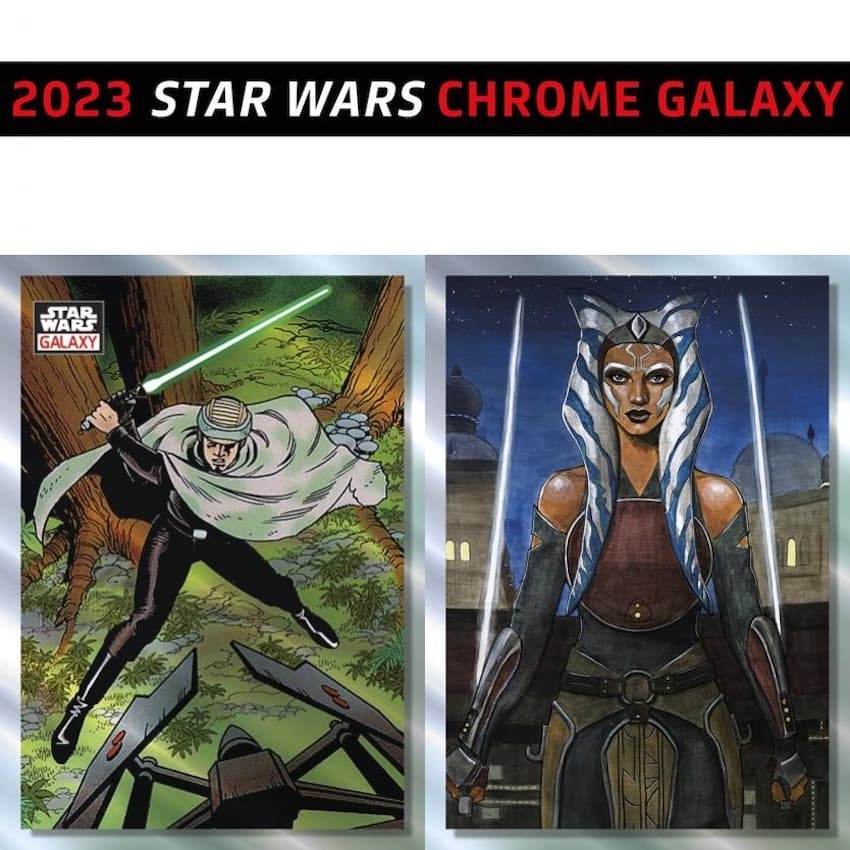 2023 Topps Chrome Star Wars Galaxy cover