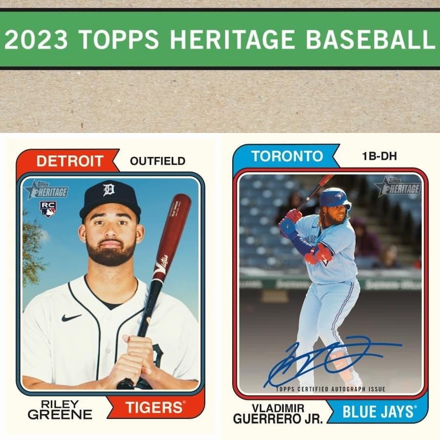 2023 Topps Heritage Baseball cover