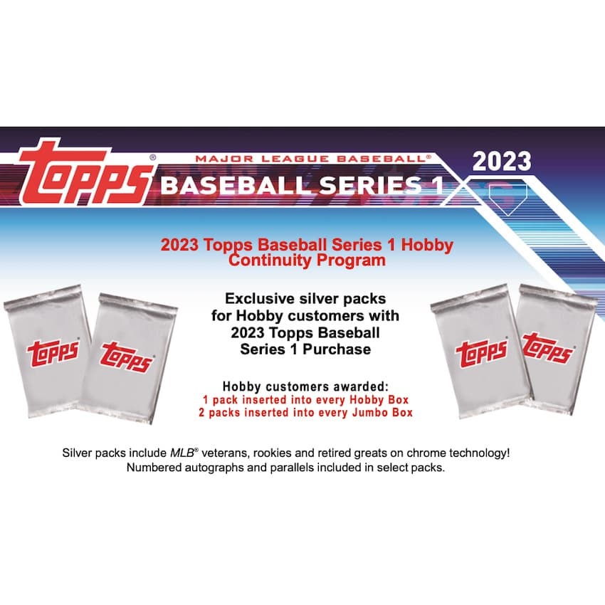 2023 Topps Silver Pack Series 1 Baseball cover