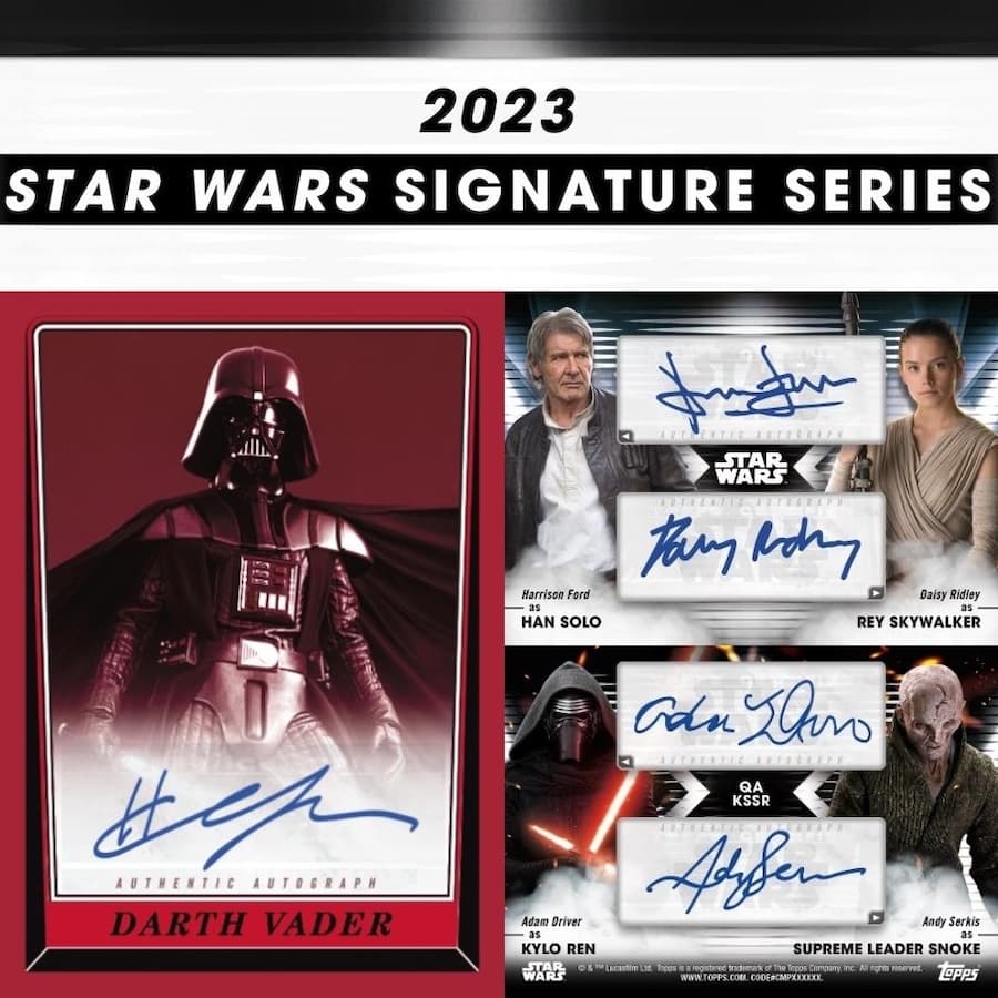 2023 Topps Star Wars Signature Series cover