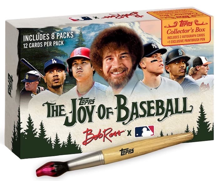 2023 Topps x Bob Ross: The Joy of Baseball cover