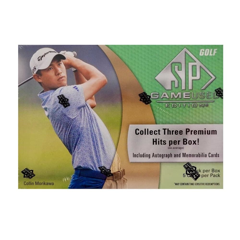 2023 Upper Deck SP Game Used Golf cover