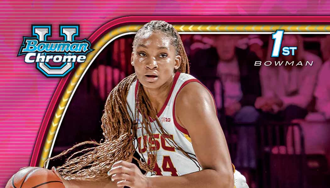 2024-25 Bowman Chrome Sapphire University Basketball cover