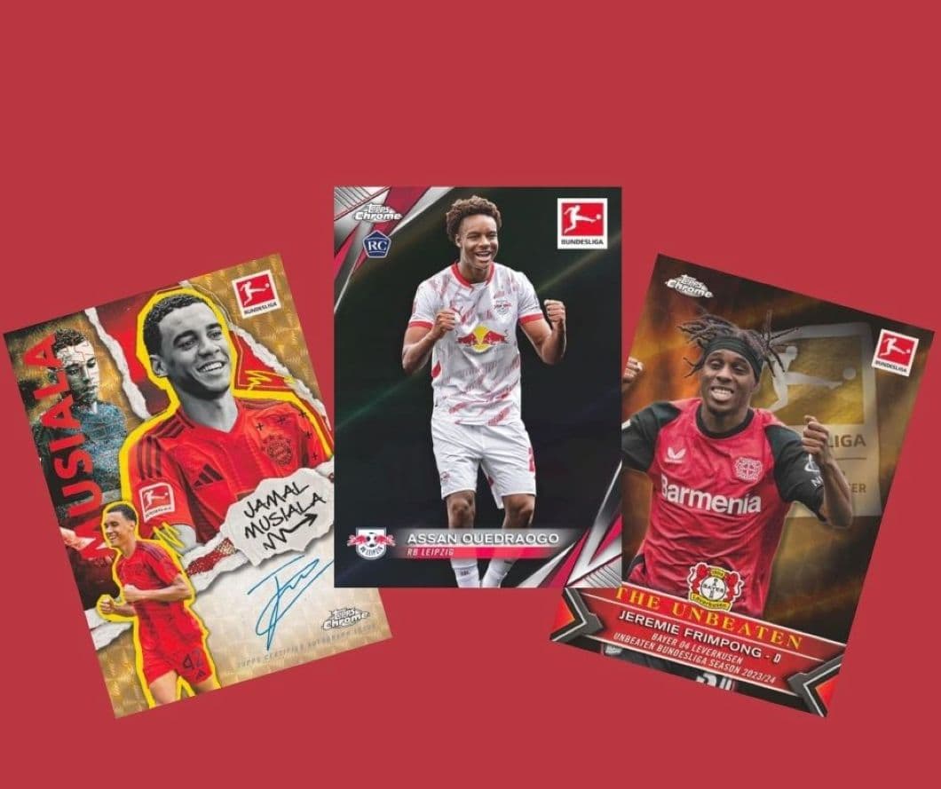 2024-25 Topps Chrome Bundesliga Soccer cover