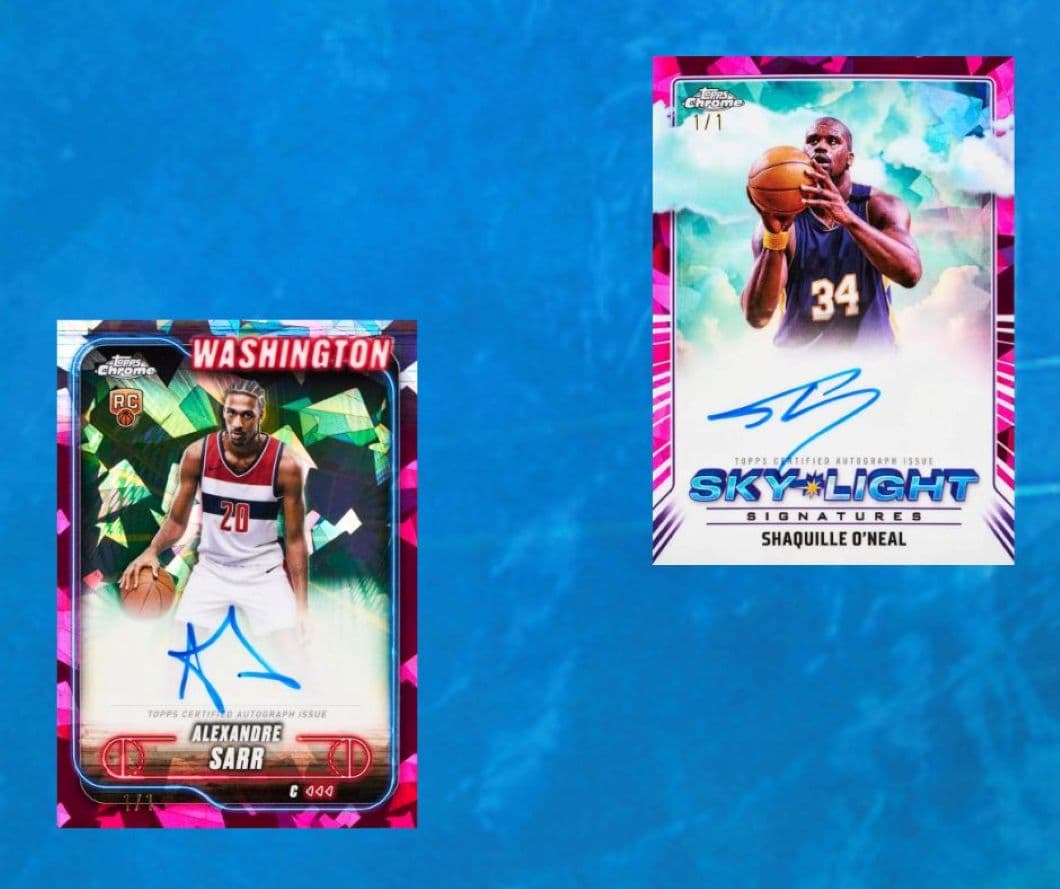 2024-25 Topps Chrome Sapphire Basketball cover