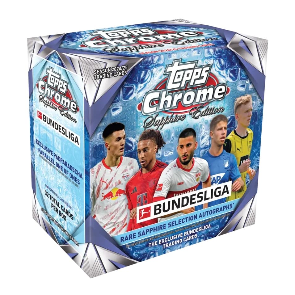 2024-25 Topps Chrome Sapphire Bundesliga Soccer cover