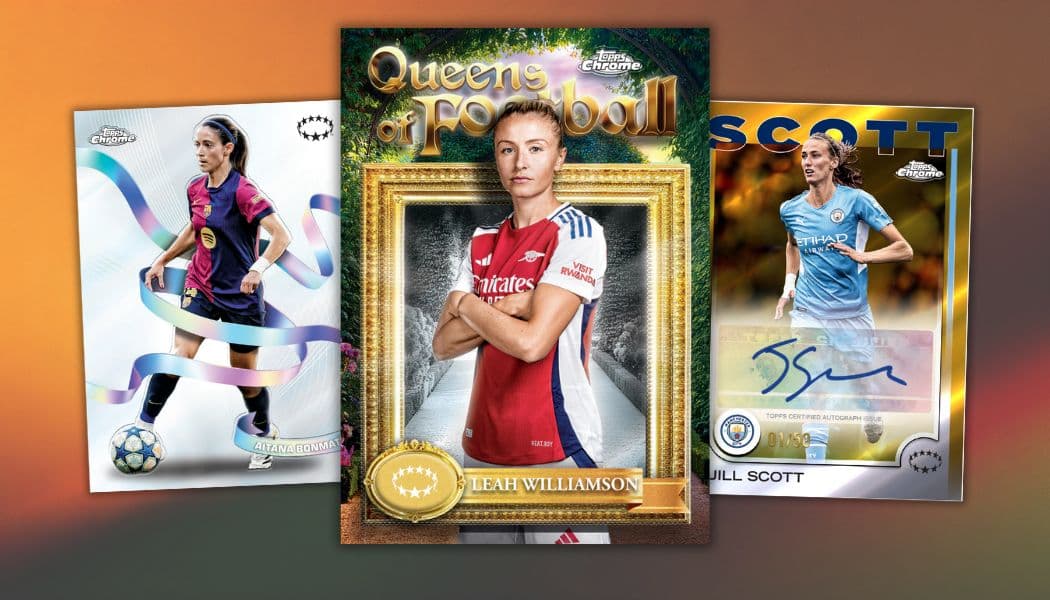 2024-25 Topps Chrome UEFA Women’s Champions League Soccer cover