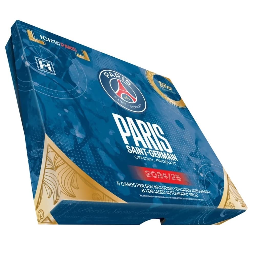 2024-25 Topps Exhibition Paris Saint-Germain Soccer cover