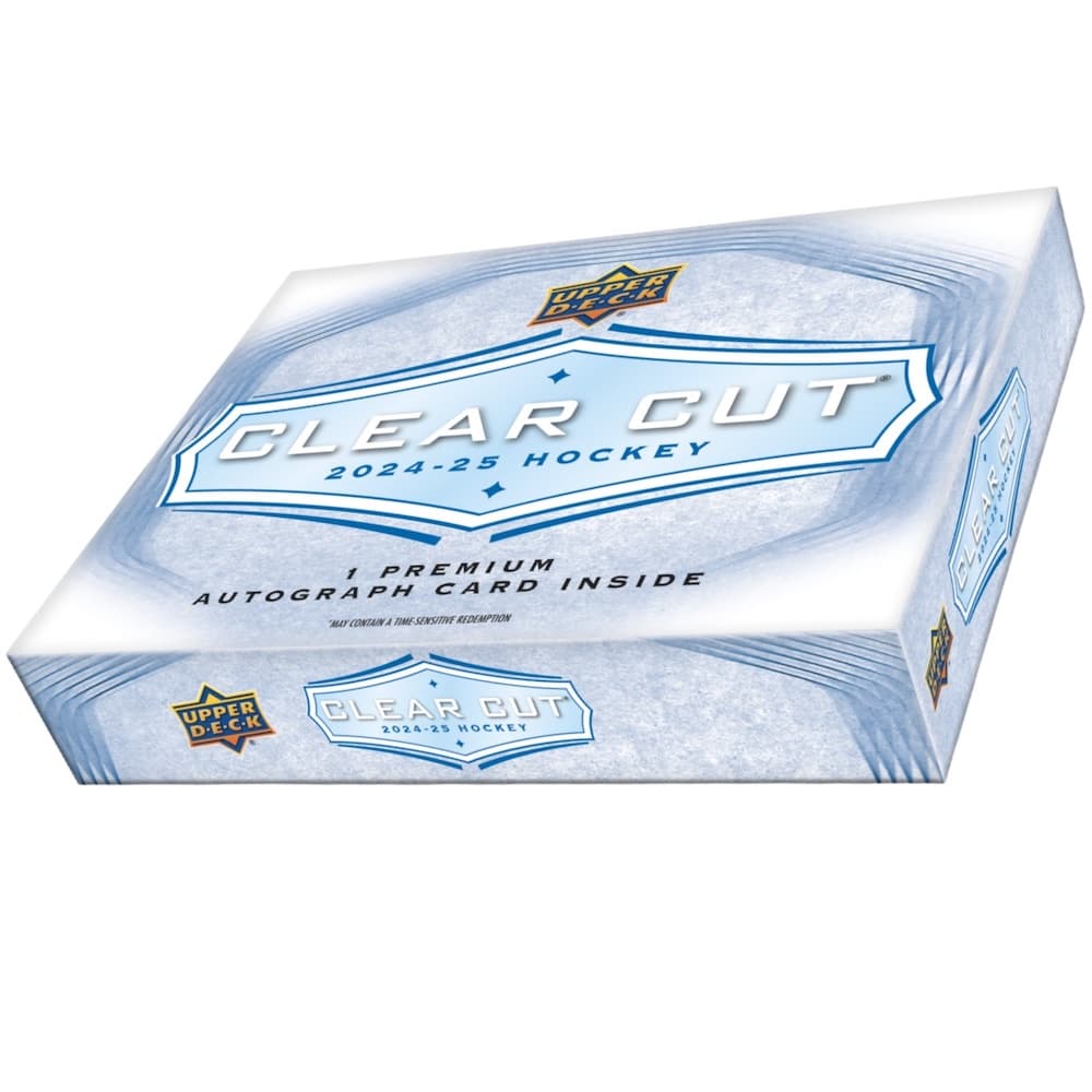 2024-25 Upper Deck Clear Cut Hockey cover