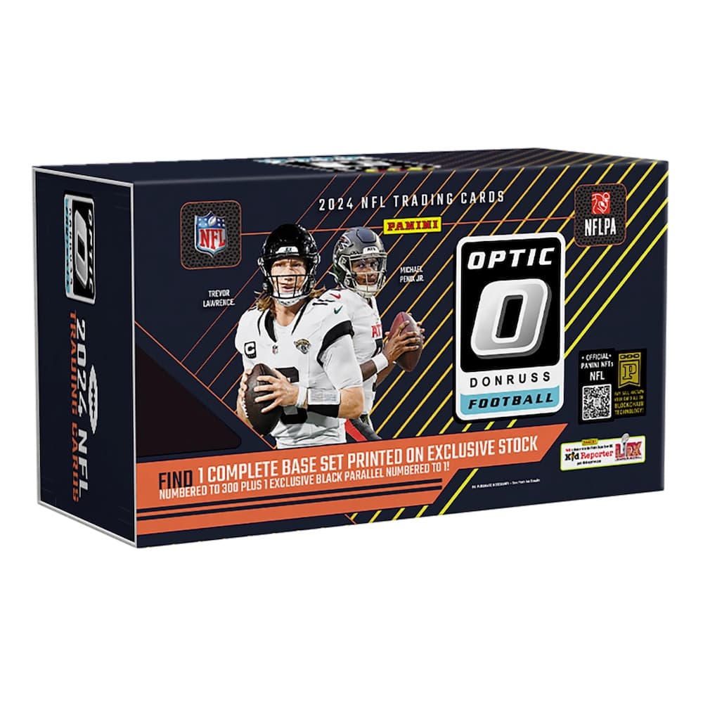 2024 Donruss Optic Premium Box Set Football Checklist Guide cover