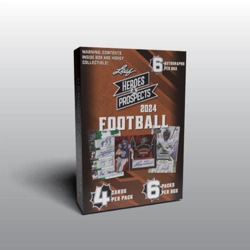 2024 Leaf Heroes and Prospects Football cover