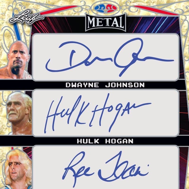 2024 Leaf Metal Legends Wrestling cover