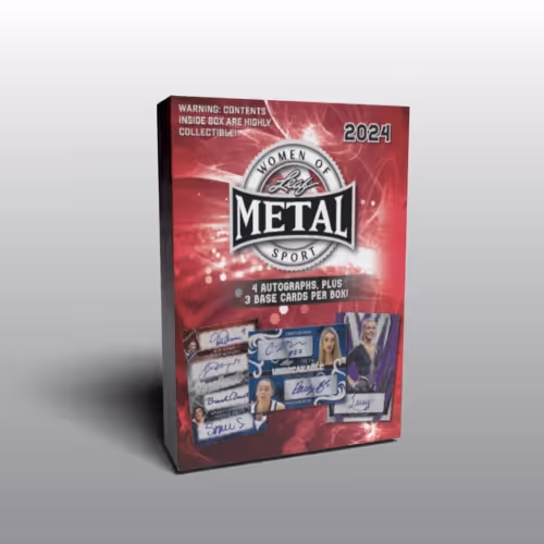 2024 Leaf Metal Women of Sport cover