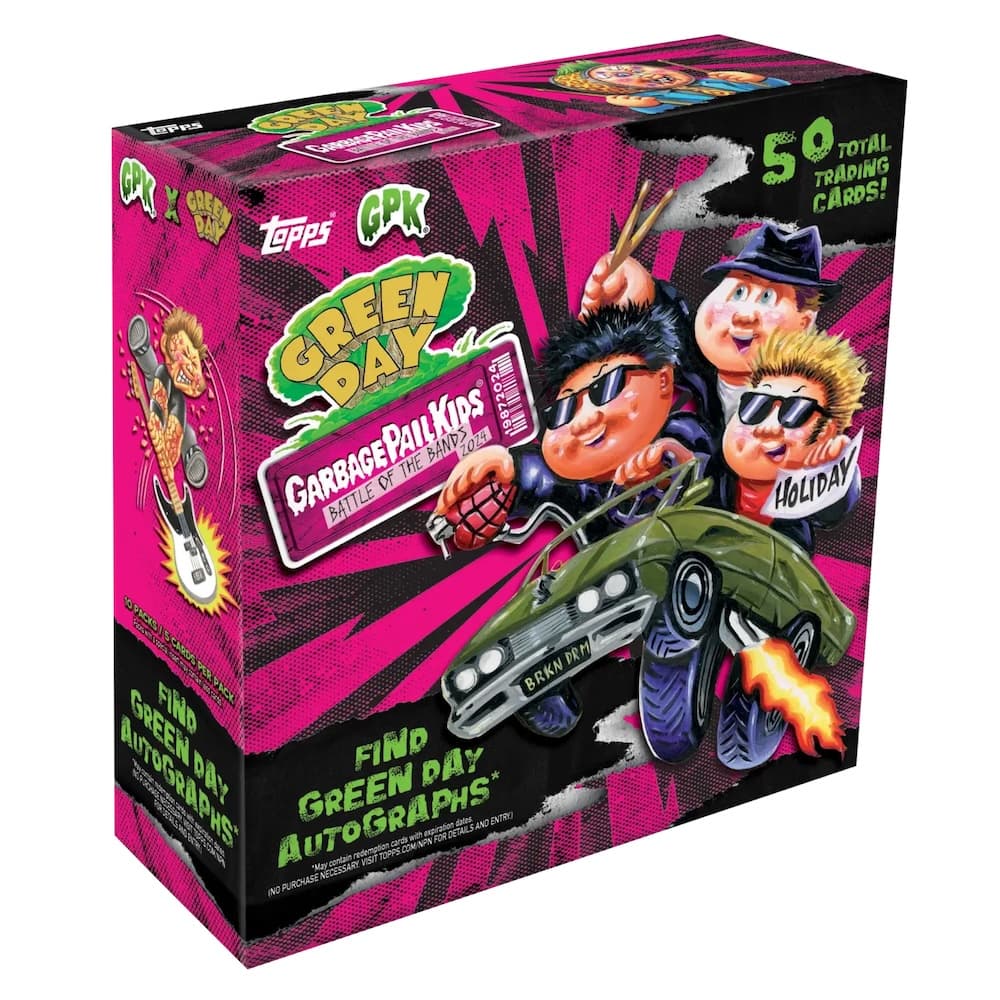 2024 Topps GPK Battle of the Bands Green Day cover