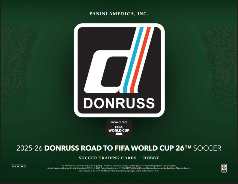 2025-26 Panini Donruss Road to FIFA World Cup Soccer Hobby Pack cover