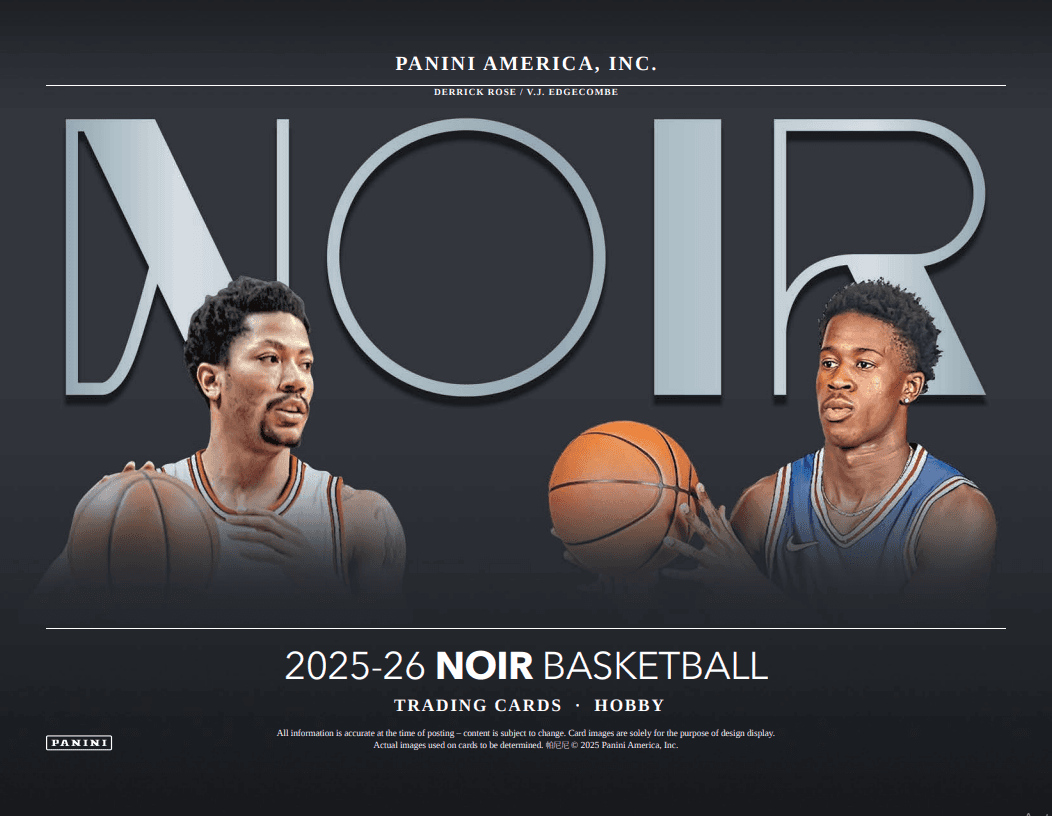 2025-26 Panini Noir Basketball Hobby 4-Box Case cover