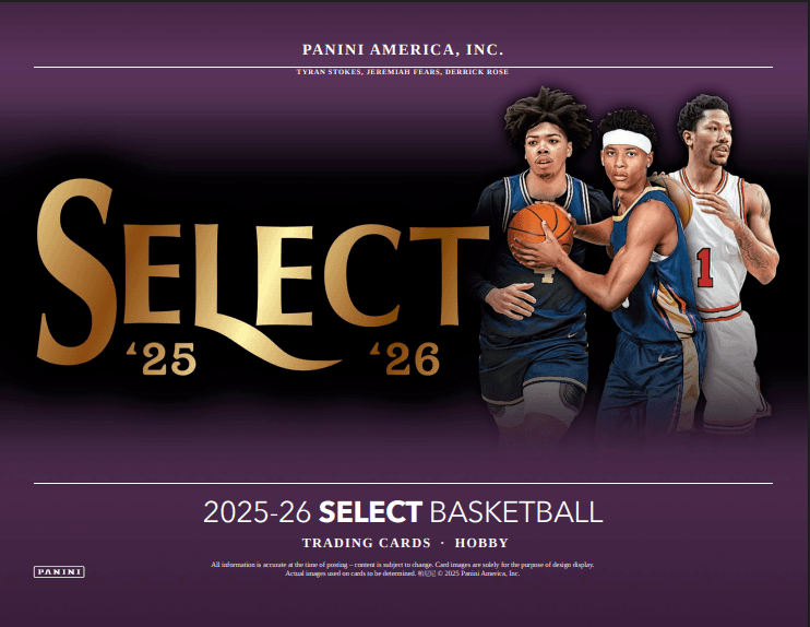 2025-26 Panini Select Basketball cover