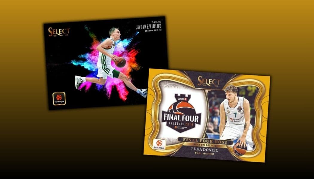 2025-26 Panini Select EuroLeague Basketball cover