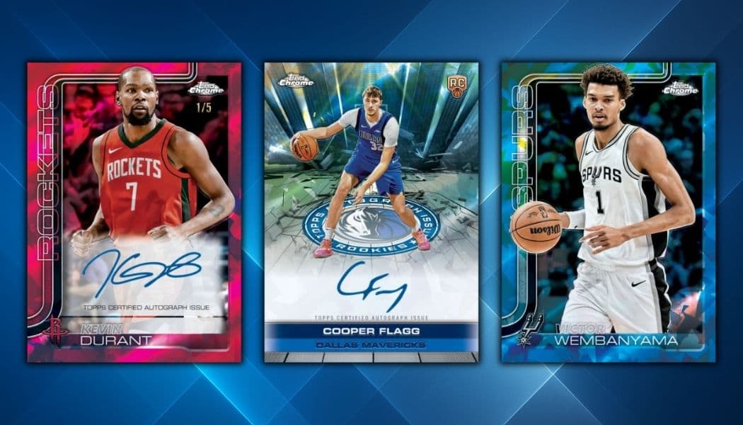 2025-26 Topps Chrome Sapphire Basketball cover