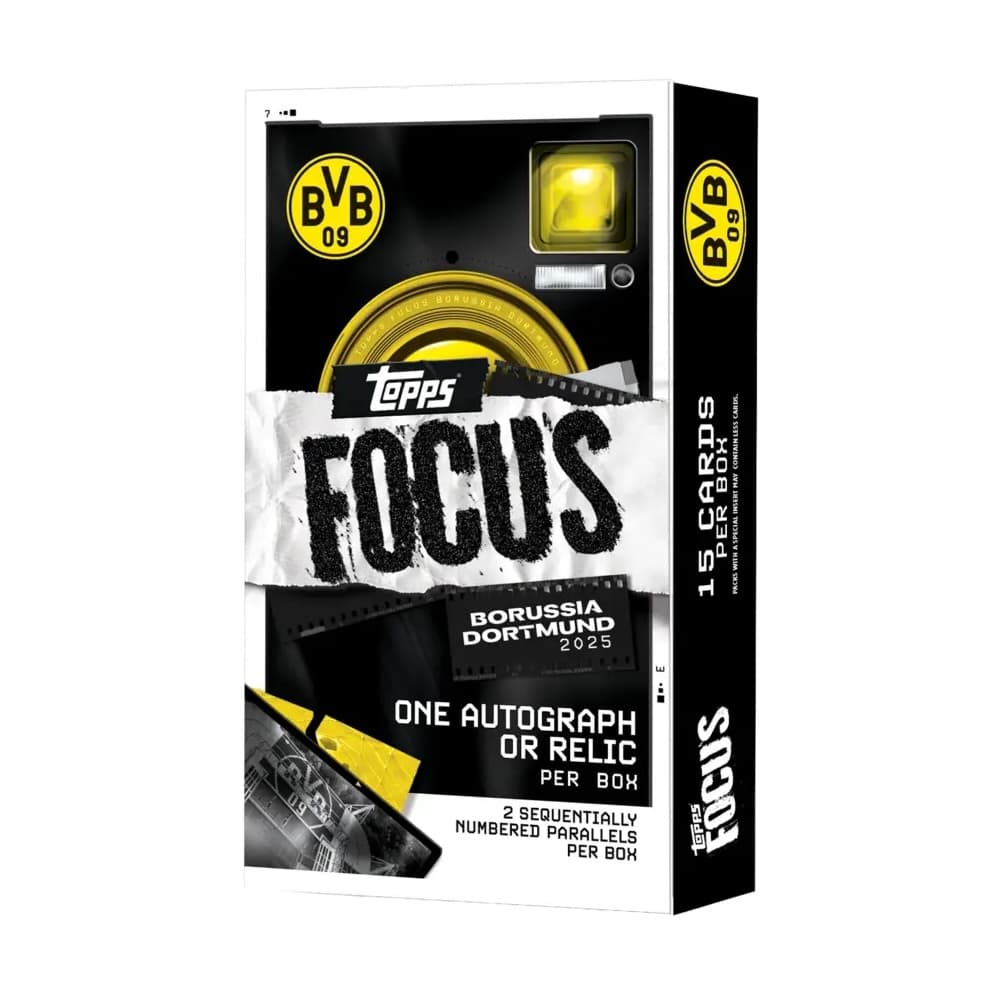 2025-26 Topps Focus Borussia Dortmund Soccer cover