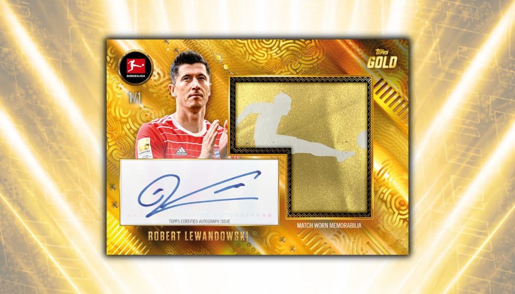 2025-26 Topps Gold Bundesliga Soccer cover