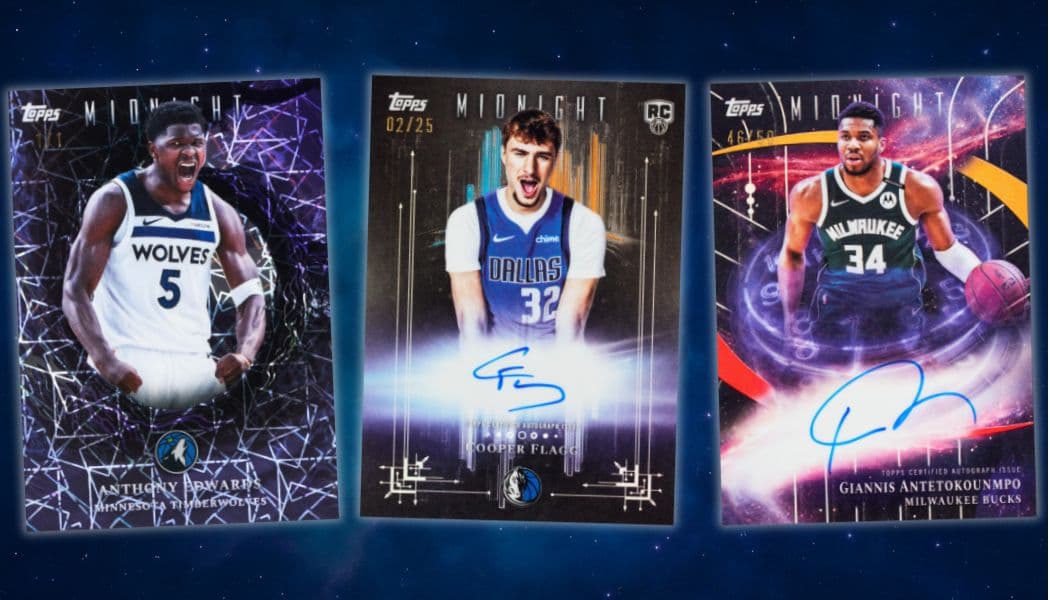2025-26 Topps Midnight Basketball cover