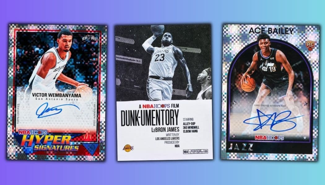 2025-26 Topps NBA Hoops Basketball cover