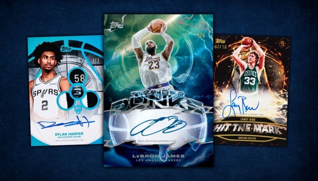 2025-26 Topps Three Basketball cover
