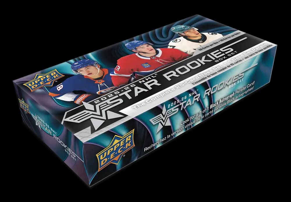 2025-26 Upper Deck Star Rookies Hockey Box cover