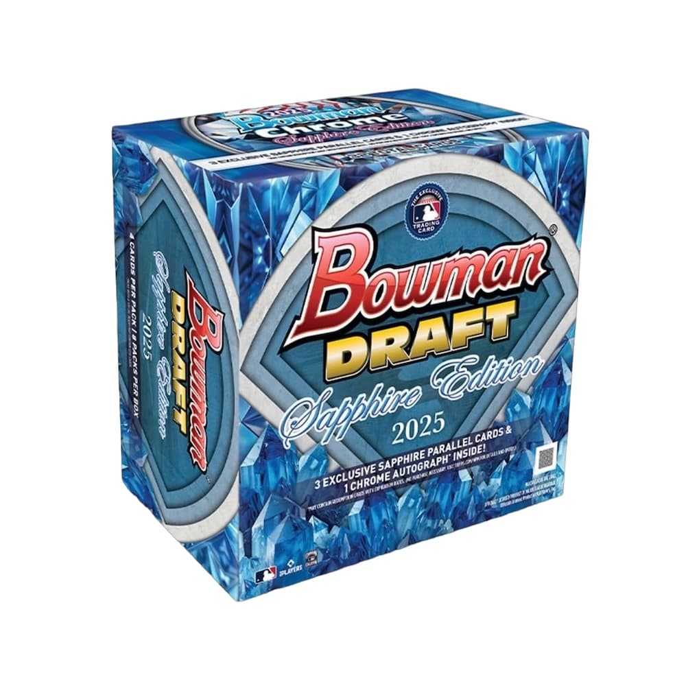 2025 Bowman Draft Sapphire Baseball Checklist Guide cover