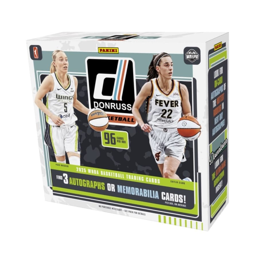 2025 Donruss WNBA Basketball Checklist Guide cover
