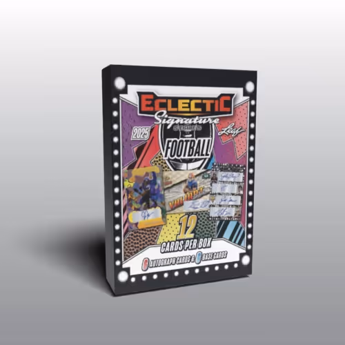 2025 Leaf Eclectic Signature Series Football cover