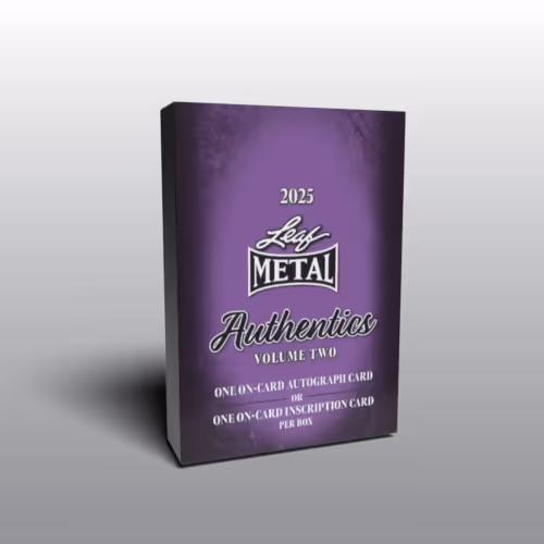 2025 Leaf Metal Authentics Volume 2 cover