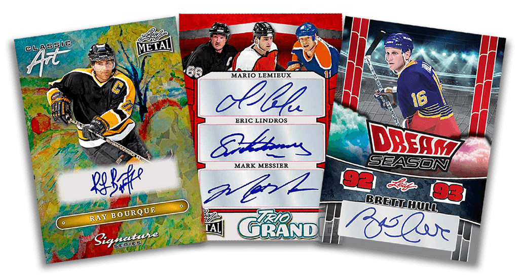 2025 Leaf Metal Hockey Legends cover