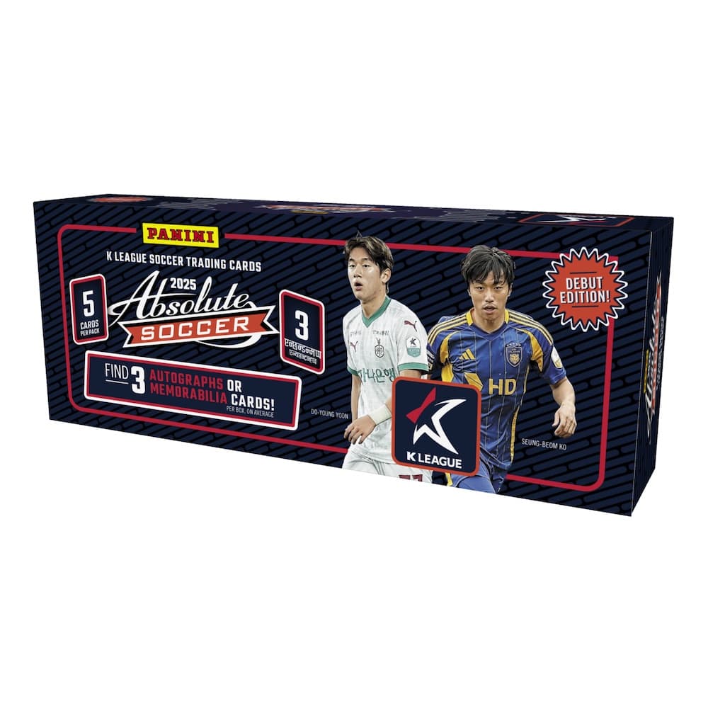 2025 Panini Absolute K League Soccer Checklist Guide cover